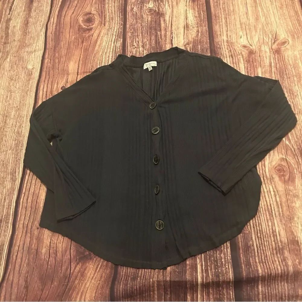 Women’s Umgee USA Charcoal Cardigan 2X